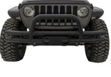 Rampage 2007-2018 Jeep Wrangler(JK) Double Tube Bumper Front - Black Rampage Bumpers - Steel  AXOPROS