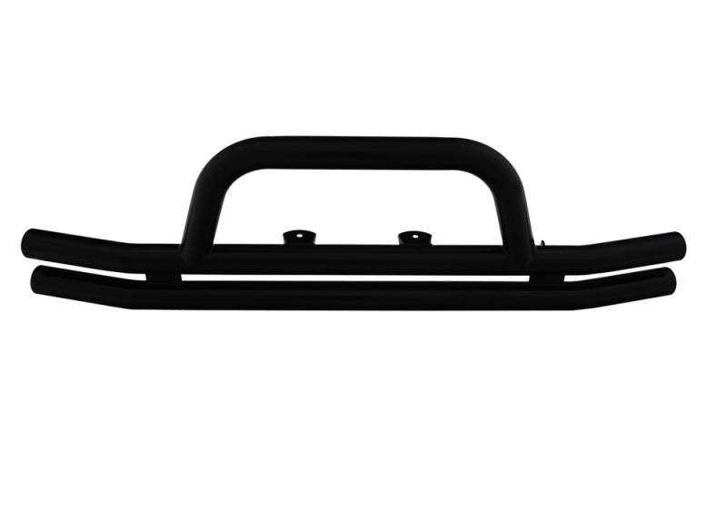Rampage 2007-2018 Jeep Wrangler(JK) Double Tube Bumper Front - Black Rampage Bumpers - Steel  AXOPROS