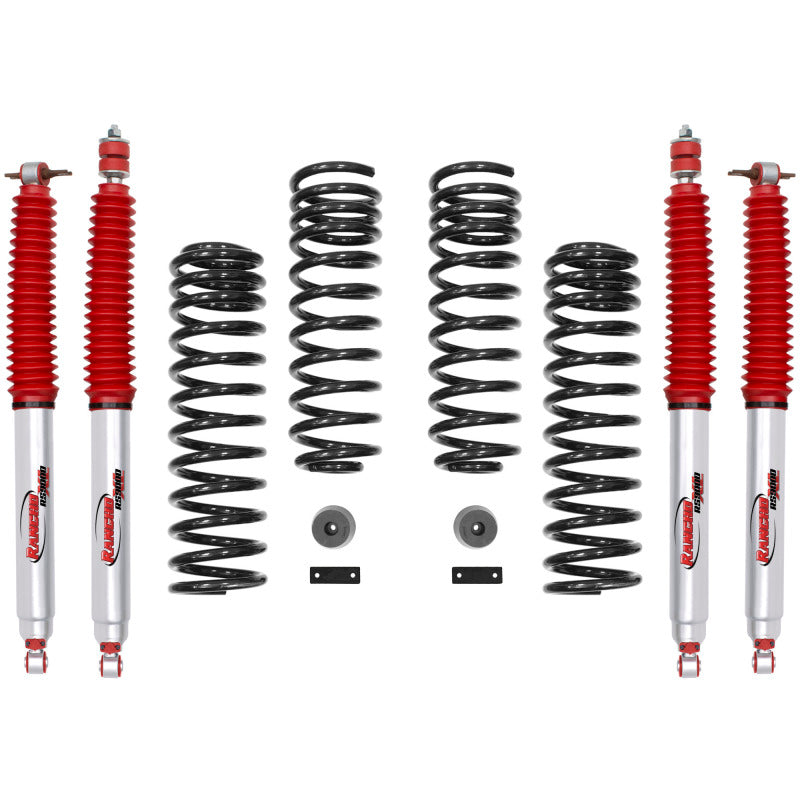 Rancho 07-17 Jeep Wrangler Front and Rear Suspension System - Master Part Number / One Box Rancho Lift Kits  AXOPROS