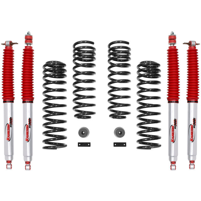 Rancho 07-17 Jeep Wrangler Front and Rear Suspension System - Master Part Number / One Box Rancho Lift Kits  AXOPROS