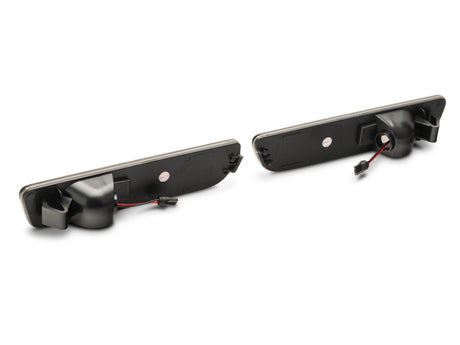 Raxiom 05-09 Ford Mustang Axial Series LED Side Markers (Smoked) Raxiom Sidemarkers & Indicators  AXOPROS