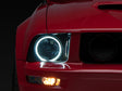Raxiom 05-09 Ford Mustang GT V6 Axial Series CCFL Halo Projector Headlight- Blk Housing (Smkd Lens) Raxiom Headlights  AXOPROS