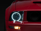 Raxiom 05-09 Ford Mustang GT V6 Axial Series CCFL Halo Projector Headlight- Blk Housing (Smkd Lens) Raxiom Headlights  AXOPROS