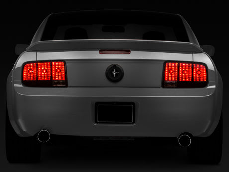 Raxiom 05-09 Ford Mustang Tail Lights- Black Housing (Smoked Lens) Raxiom Tail Lights  AXOPROS