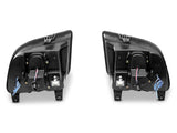 Raxiom 05-09 Ford Mustang w/ Halogen LED Halo Prjctr Headlights-Blk Hsng(Smoked Lens Exclude GT500) Raxiom Headlights  AXOPROS