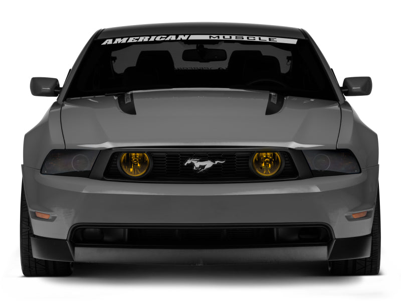 Raxiom 05-12 Ford Mustang GT Fog Lights Yellow Raxiom Headlights  AXOPROS