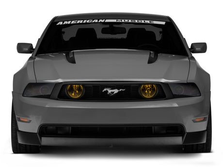Raxiom 05-12 Ford Mustang GT Fog Lights Yellow Raxiom Headlights  AXOPROS