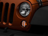 Raxiom 07-18 Jeep Wrangler JK Axial Series LED Front Turn Signals (Smoked) Raxiom Headlights  AXOPROS