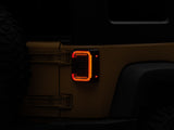 Raxiom 07-18 Jeep Wrangler JK Axial Series LED Halo Tail Lights- Black Housing (Dark Smoked Lens) Raxiom Tail Lights  AXOPROS