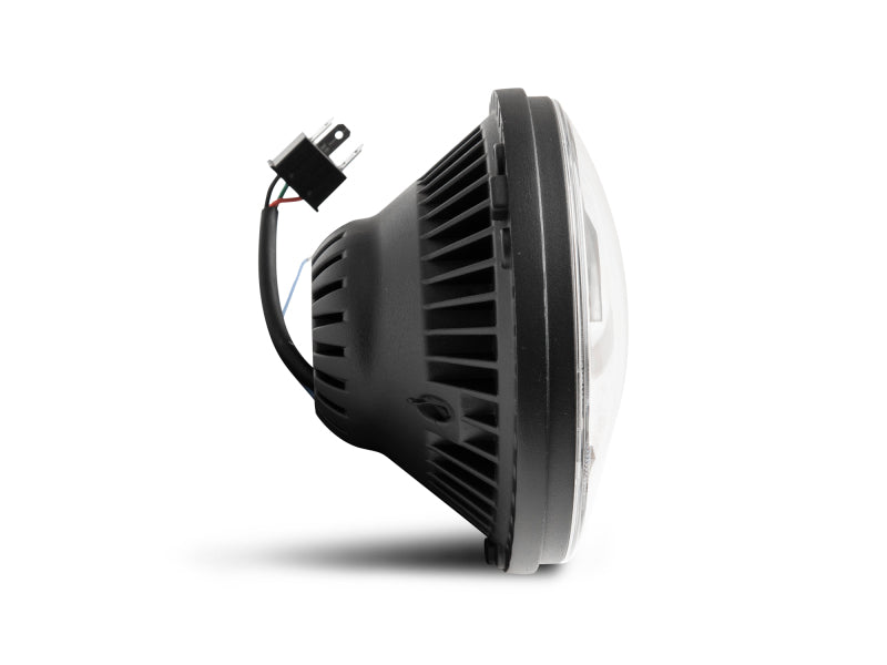 Raxiom 07-18 Jeep Wrangler JK Axial Series LED Headlights- Black Housing (Clear Lens) Raxiom Headlights  AXOPROS