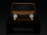 Raxiom 07-18 Jeep Wrangler JK Axial Series LED Headlights- Black Housing (Clear Lens) Raxiom Headlights  AXOPROS