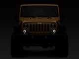 Raxiom 07-18 Jeep Wrangler JK Axial Series LED Turn Signals w/ Halo (Smoked) Raxiom Headlights  AXOPROS