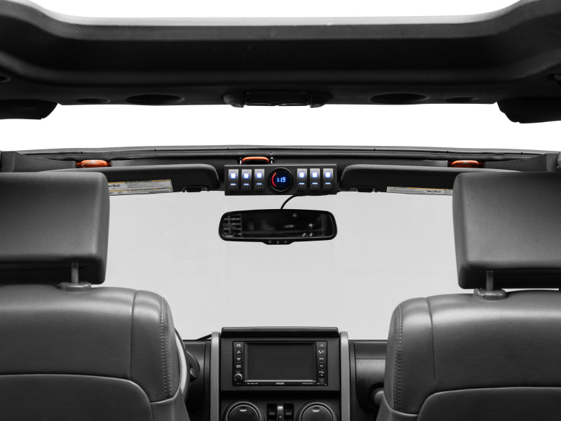 Raxiom 07-18 Jeep Wrangler JK Control Box w/ Switch Panel Raxiom Throttle Controllers  AXOPROS