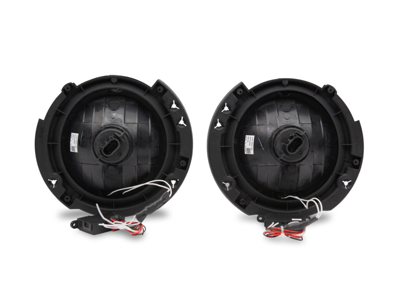 Raxiom 07-18 Jeep Wrangler JK LED Halo Headlights- Chrome Housing (Clear Lens) Raxiom Headlights  AXOPROS