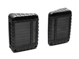Raxiom 07-18 Jeep Wrangler JK LED Tail Lights- Black Housing (Smoked Lens) Raxiom Tail Lights  AXOPROS