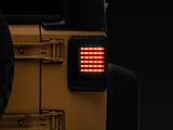 Raxiom 07-18 Jeep Wrangler JK LED Tail Lights- Black Housing (Smoked Lens) Raxiom Tail Lights  AXOPROS