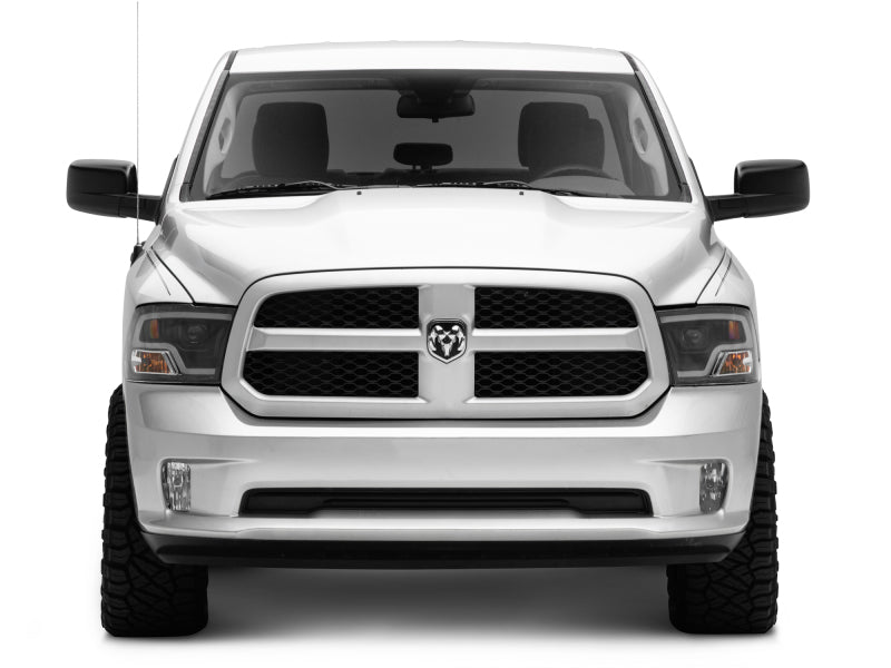 Raxiom 09-18 RAM 1500 LED Halo Projector Headlights- Black Housing (Clear Lens) Raxiom Headlights  AXOPROS