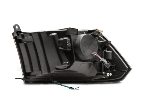 Raxiom 09-18 RAM 1500 LED Halo Projector Headlights- Black Housing (Clear Lens) Raxiom Headlights  AXOPROS