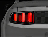 Raxiom 10-12 Ford Mustang Vector V2 LED Tail Lights - Gloss Black Housing (Clear Lens) Raxiom Tail Lights  AXOPROS