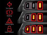 Raxiom 10-22 Ford Mustang Tail Light Sequencer (Plug-and-Play) Raxiom Tail Lights  AXOPROS