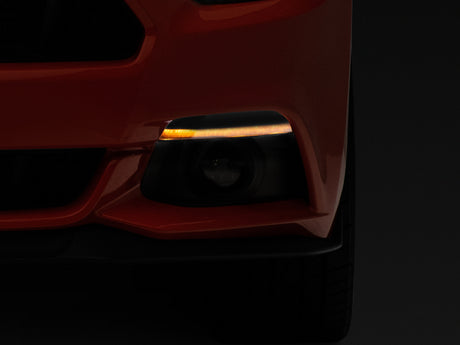 Raxiom 15-17 Ford Mustang Axial Series LED Sequential Turn Signals (Smoked) Raxiom Headlights  AXOPROS