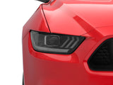 Raxiom 15-17 Ford Mustang Projector Headlights OEM HID Bulbs- Black Housing (Clear Lens) Raxiom Headlights  AXOPROS