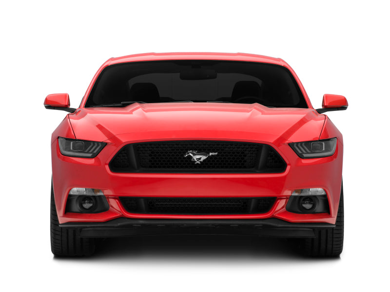 Raxiom 15-17 Ford Mustang Projector Headlights OEM HID Bulbs- Black Housing (Clear Lens) Raxiom Headlights  AXOPROS