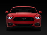 Raxiom 15-17 Ford Mustang Projector Headlights OEM HID Bulbs- Black Housing (Clear Lens) Raxiom Headlights  AXOPROS