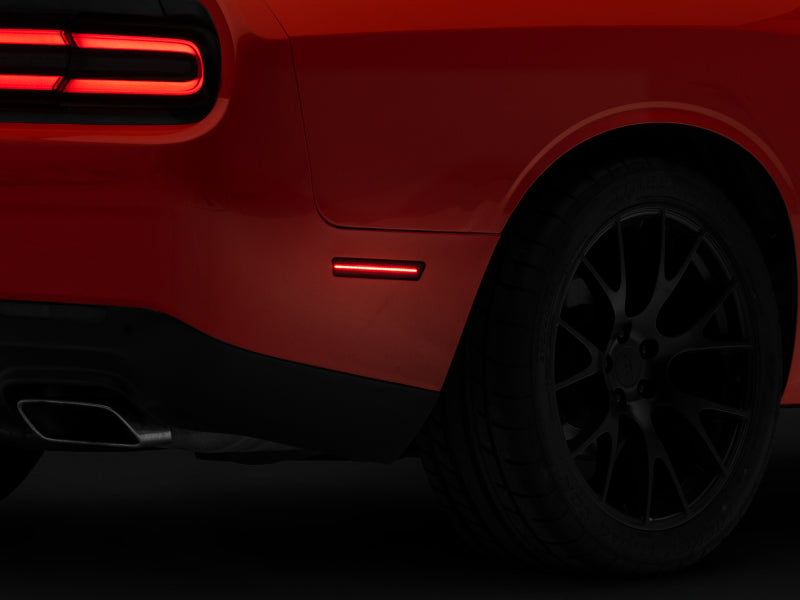 Raxiom 15-22 Challenger Excluding Widebody Axial Series LED Side Marker Lights (Smoked) Raxiom Sidemarkers & Indicators  AXOPROS
