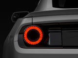 Raxiom 15-22 Ford Mustang Halo LED Tail Lights - Gloss Black Housing (Smoked Lens) Raxiom Tail Lights  AXOPROS