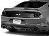 Raxiom 15-22 Ford Mustang Halo LED Tail Lights - Gloss Black Housing (Smoked Lens) Raxiom Tail Lights  AXOPROS