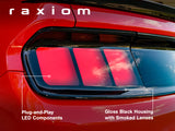 Raxiom 15-22 Ford Mustang Profile LED Tail Lights - Gloss Black Housing (Smoked Lens) Raxiom Tail Lights  AXOPROS