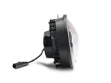 Raxiom 18-22 Jeep Wrangler JL/JT Axial Series LED Headlights- Black Housing (Clear Lens) - AXOPROS