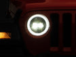 Raxiom 18-22 Jeep Wrangler JL/JT Axial Series LED Headlights- Black Housing (Clear Lens) - AXOPROS