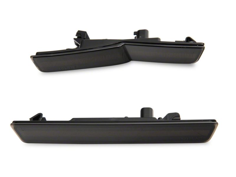 Raxiom 18-23 Dodge Challenger Widebody Axial Series LED Side Marker Lights Front and Rear- Smoked Raxiom Sidemarkers & Indicators  AXOPROS