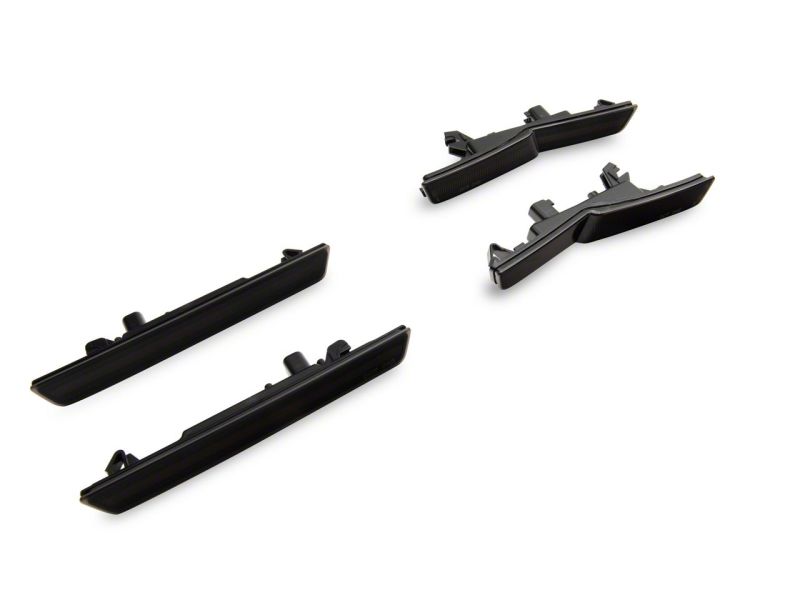 Raxiom 18-23 Dodge Challenger Widebody Axial Series LED Side Marker Lights Front and Rear- Smoked Raxiom Sidemarkers & Indicators  AXOPROS