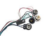 Raxiom 96-04 Ford Mustang Excluding 99-01 Cobra Sequential Tail Light Kit (Plug-and-Play Harness) Raxiom Tail Lights  AXOPROS