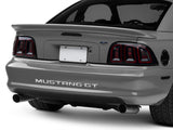 Raxiom 96-98 Ford Mustang Icon LED Tail Lights- Black Housing (Smoked Lens) Raxiom Tail Lights  AXOPROS