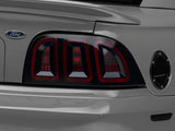 Raxiom 96-98 Ford Mustang Icon LED Tail Lights- Black Housing (Smoked Lens) Raxiom Tail Lights  AXOPROS