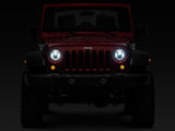 Raxiom 97-18 Jeep Wrangler TJ/JK Axial Series LED Daymaker Headlights- Chrome Housing (Clear Lens) Raxiom Headlights  AXOPROS