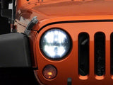 Raxiom 97-18 Jeep Wrangler TJ/JK Axial Series LED Headlights- Black Housing (Clear Lens) Raxiom Headlights  AXOPROS