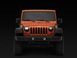 Raxiom 97-18 Jeep Wrangler TJ/JK Axial Series LED Headlights- Black Housing (Clear Lens) Raxiom Headlights  AXOPROS