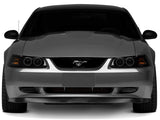 Raxiom 99-04 Ford Mustang Dual LED Halo Projector Headlights- Black Housing (Smoked Lens) Raxiom Headlights  AXOPROS