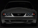 Raxiom 99-04 Ford Mustang Dual LED Halo Projector Headlights- Black Housing (Smoked Lens) Raxiom Headlights  AXOPROS