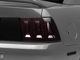 Raxiom 99-04 Ford Mustang Excluding 99-01 Cobra Icon LED Tail Lights- Black Housing (Smoked Lens) Raxiom Tail Lights  AXOPROS