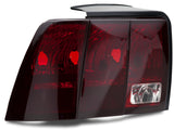 Raxiom 99-04 Ford Mustang Excluding 99-01 Cobra Tail Lights- Black Housing (Smoked Lens) Raxiom Tail Lights  AXOPROS
