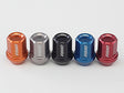 Rays Dura-Nut L32 Straight Type 12x1.25 Lug Nut Set 16 Lug 4 Lock Set - Gunmetal Rays Lug Nuts  AXOPROS