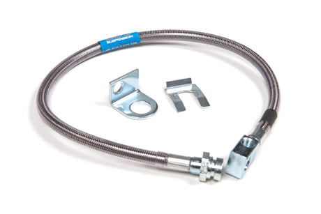 Rear Brake Line - Stainless Steel - Fits 4-6.5 Inch Lift - Jeep Wrangler YJ (87-95) BDS Suspension Brake Hydraulic Hose Kit  AXOPROS