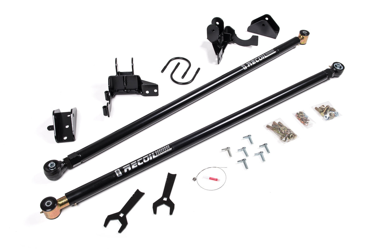 Recoil Traction Bar Kit - Chevy Silverado And GMC Sierra 2500 / 3500 HD (11-19) BDS Suspension Suspension Traction Bar Bracket  AXOPROS