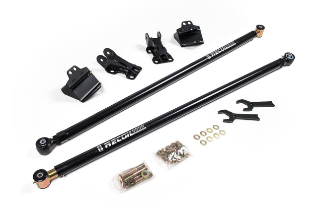 Recoil Traction Bar Kit - Chevy Silverado And GMC Sierra 2500 / 3500 HD (20-24) Long Bed BDS Suspension Suspension Traction Bar Bracket  AXOPROS